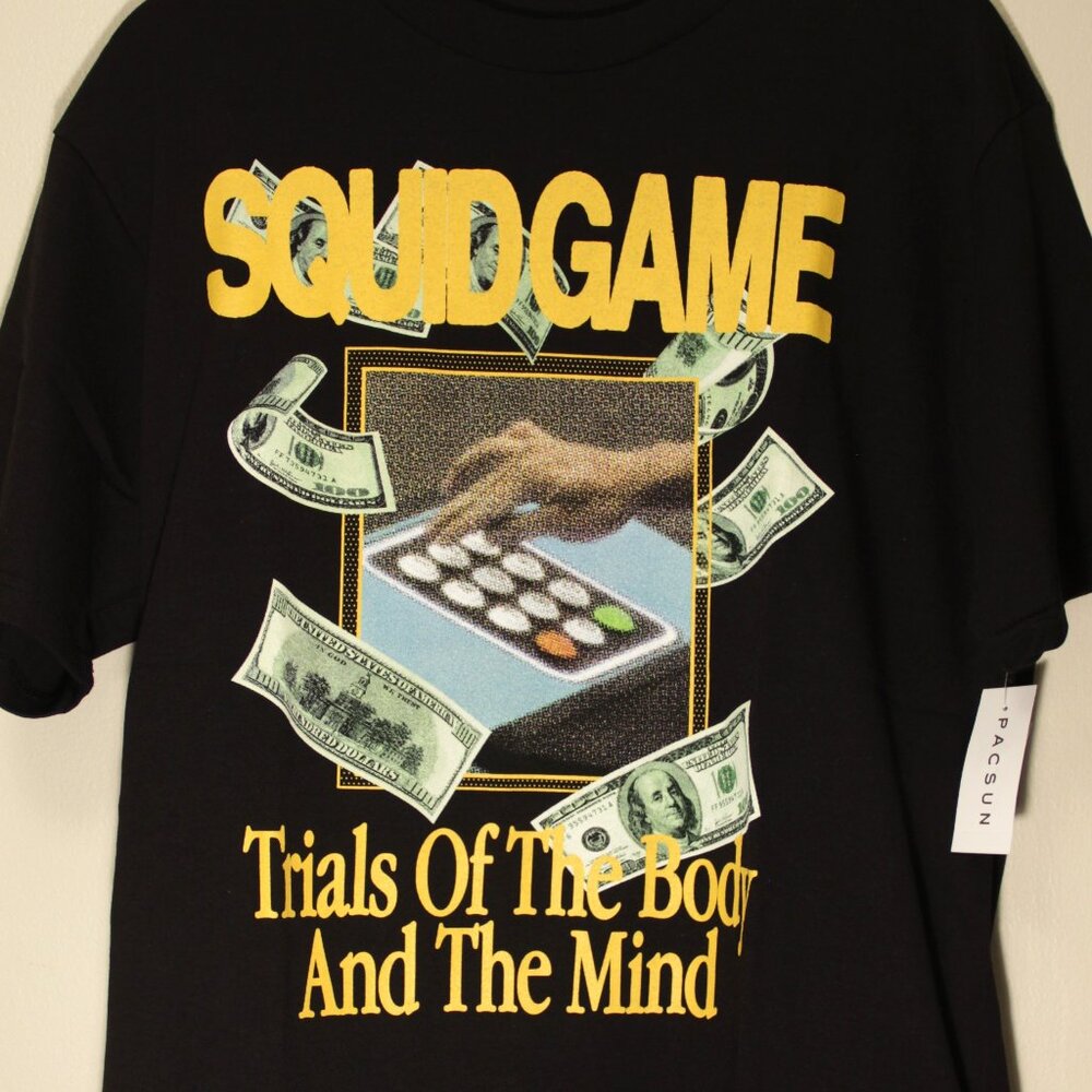 Squid Game Tee (Official PacSun Market Studios) - Size Large